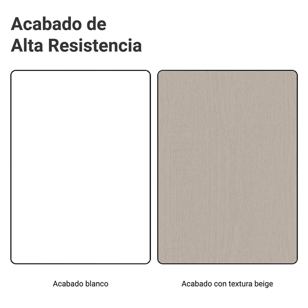 Mueble para Baño Agata Blanco y Crema 120x225cm Individual sin Lavamanos con Tres Cajones y Tres Puertas