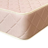 Colchón Candelaria Beige Neutral Sencillo 90 X 190 Cm Ortopedico Firmeza Firme Adaptable Doble Faz