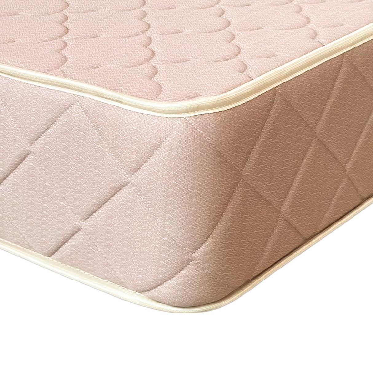 Colchón Candelaria Beige Neutral Doble 140 X 190 Cm Ortopedico Firmeza Firme Adaptable Doble Faz