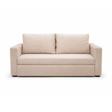 Sofá Cama Germany Beige 174x92cm de Tres Puestos Reclinable sin Appoya Brazos
