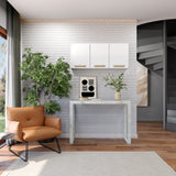 Mueble Superior de Cocina Essencia Blanco 120x52cm con Un Entrepaño y Tres Puertas