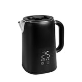 Hervidor de Agua Haceb Negro Inox Mate 21.7x23cm de 1.5 Litros con Infusor