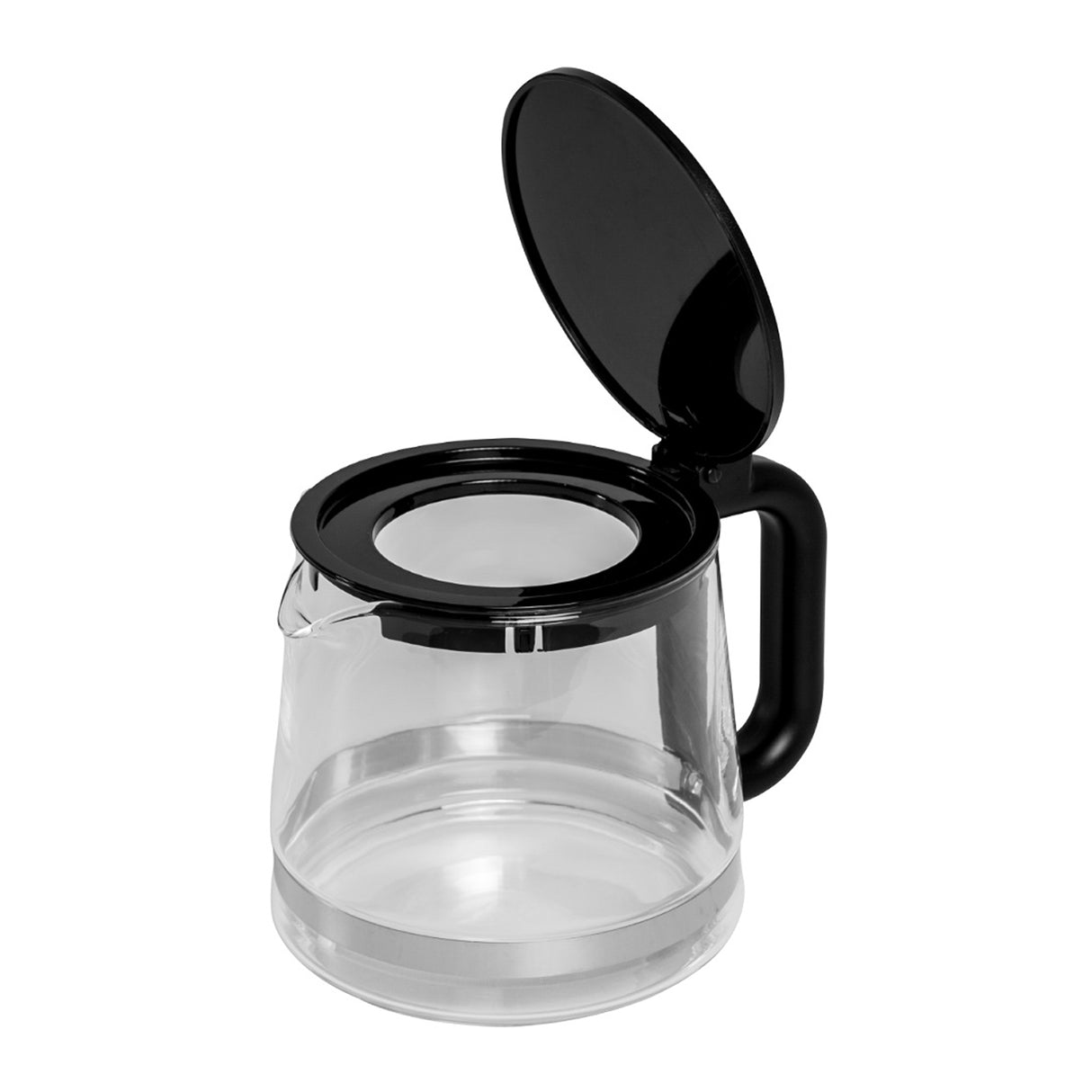 Hervidor de Agua Haceb Negro Inox Mate 21.7x23cm de 1.5 Litros con Infusor