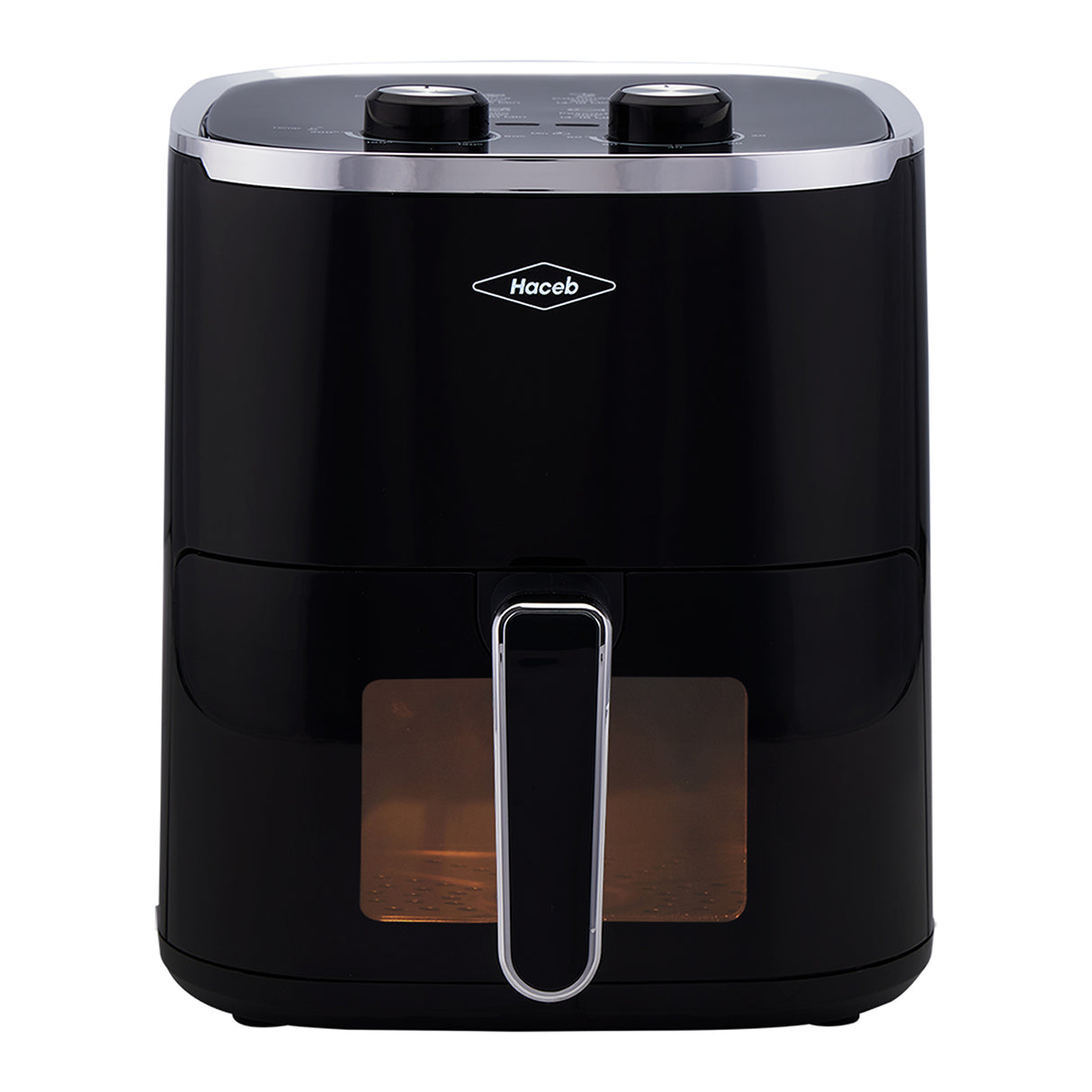 Freidora de Aire Haceb Negro 23.5x31.9cm de 4.2 Litros con Un Compartimiento de Cocción y con 6 Funciones Preconfiguradas