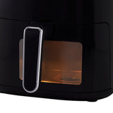 Freidora de Aire Haceb Negro 23.5x31.9cm de 4.2 Litros con Un Compartimiento de Cocción y con 6 Funciones Preconfiguradas