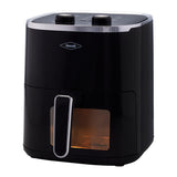 Freidora de Aire Haceb Negro 23.5x31.9cm de 4.2 Litros con Un Compartimiento de Cocción y con 6 Funciones Preconfiguradas