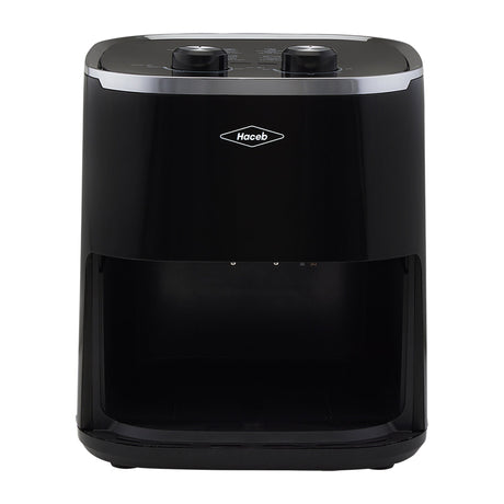 Freidora de Aire Haceb Negro 23.5x31.9cm de 4.2 Litros con Un Compartimiento de Cocción y con 6 Funciones Preconfiguradas