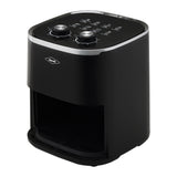 Freidora de Aire Haceb Negro 23.5x31.9cm de 4.2 Litros con Un Compartimiento de Cocción y con 6 Funciones Preconfiguradas