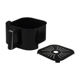 Freidora de Aire Haceb Negro 23.5x31.9cm de 4.2 Litros con Un Compartimiento de Cocción y con 6 Funciones Preconfiguradas