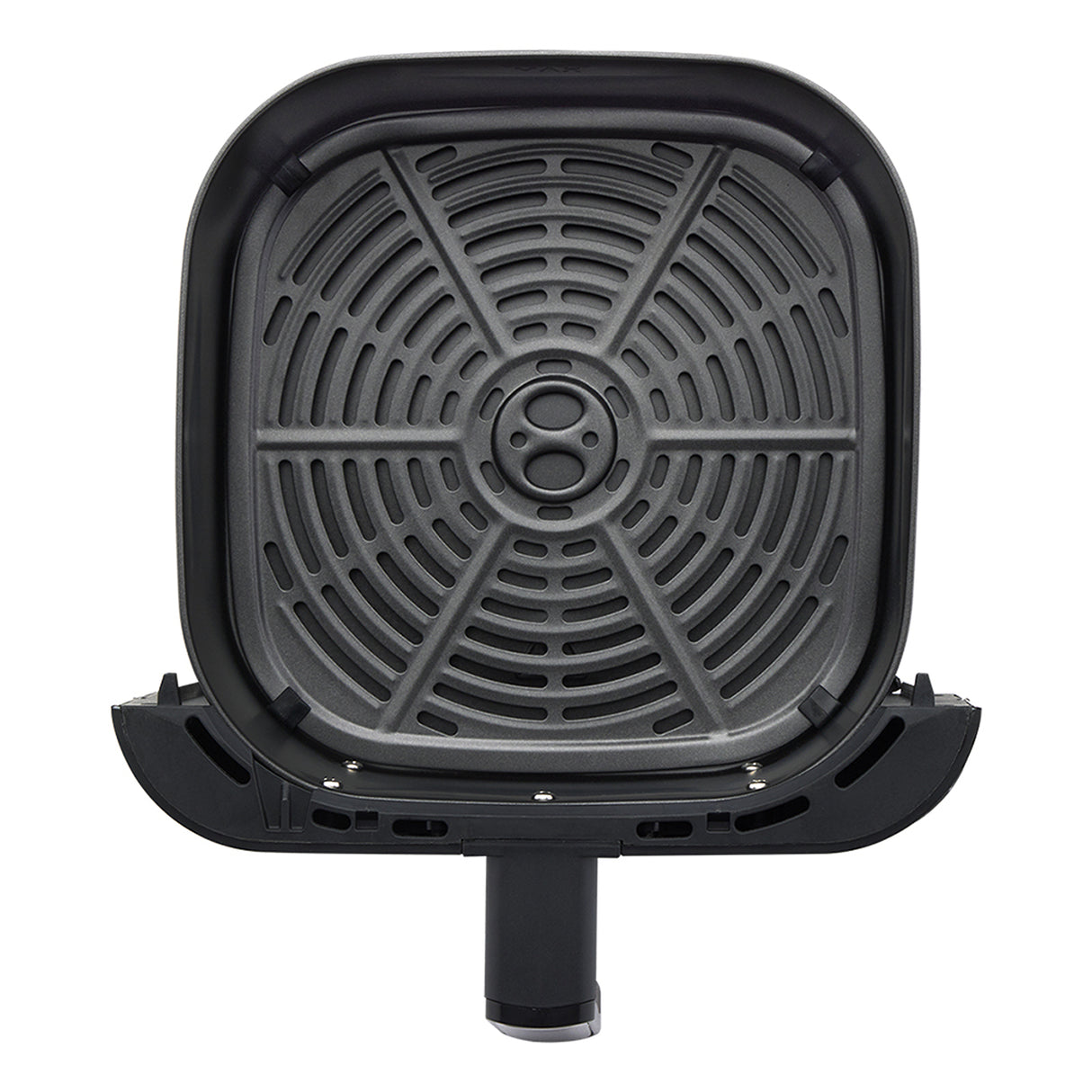 Freidora de Aire Haceb Negro 26.5x35cm de 6 Litros con Un Compartimiento de Cocción y con 10 Funciones Preconfiguradas