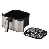 Freidora de Aire Haceb Negro 26.5x35cm de 6 Litros con Un Compartimiento de Cocción y con 10 Funciones Preconfiguradas