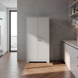 Alacena Ossa Blanco 78x154cm con Dos Puertas