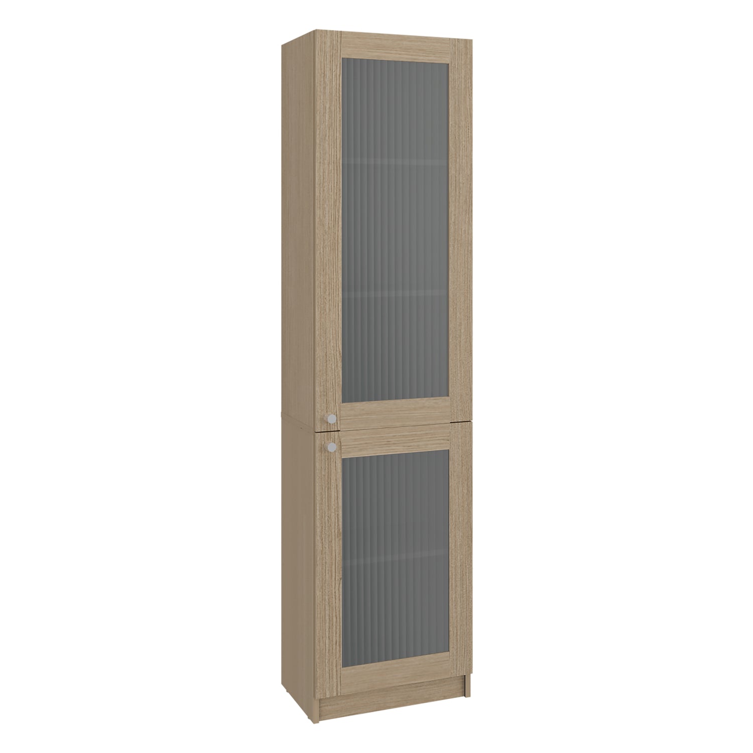Estantería Home E-M6 Cartagena y Wengue 45.2x180.6cm Rectangular con Cuatro Entrepaños y Cinco Compartimientos