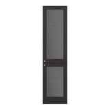 Estantería Home E-M6 Wengue 45x180.6cm Rectangular con Cuatro Entrepaños y Cinco Compartimientos