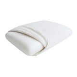Almohada Blanco 39x60cm Ortopédico de Relleno de Espuma Viscoelastica Suave Hipoelergénica para Dormir Boca Arriba y de Costado