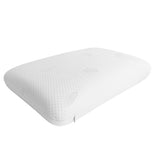 Combo 2 Almohadas Blanco 39x60cm Ortopédico de Relleno de Espuma Viscoelastica Suave Hipoelergénica para Dormir Boca Arriba y de Costado
