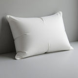 Almohada Hotelera Blanco 50x70cm de Relleno de Fibra Siliconada Medio Suave Hipoelergénica Multi Postura