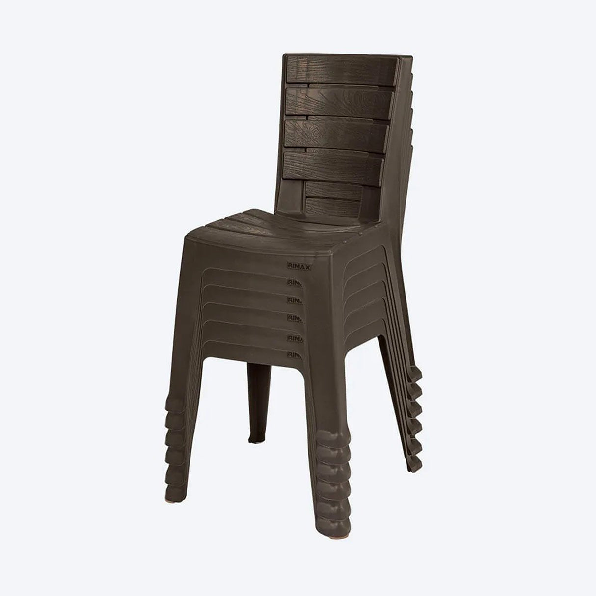 Set x 13 Sillas Barú Wengue 46.9x81.6cm de Asiento Rectangular con Espaldar y sin Apoya Brazos