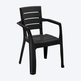 Set x 13 Sillas Barú Trendy Negro 59x82.5cm de Asiento Rectangular con Espaldar y con Apoya Brazos