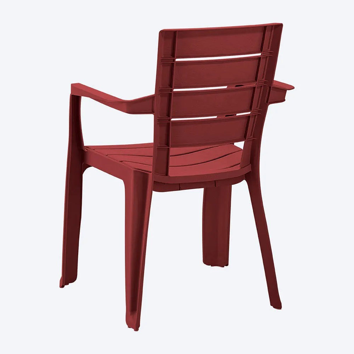 Set x 13 Sillas Barú Trendy Rojo Merlot 59x82.5cm de Asiento Rectangular con Espaldar y con Apoya Brazos