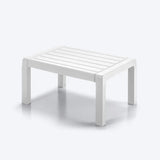Combo Sofá Barú Verde y Blanco 131x74.5cm de Dos Puestos con Una Mesa de Centro