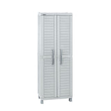 Armario de Cocina Rimax Barú Gris Claro 65x189cm con Dos Puertas