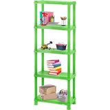 Estante Rimax Verde Lima 61x173.6cm Rectangular con Cinco Compartimientos y con Cinco Entrepaños