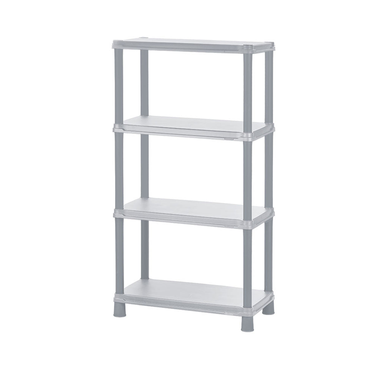 Estante Rimax Solido Gris 71.4x134cm de Cuatro Niveles