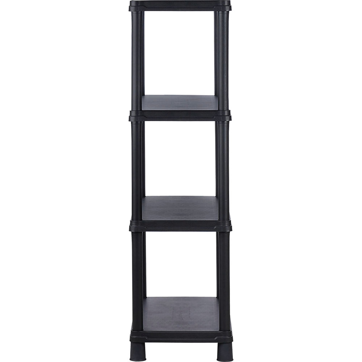 Estante Rimax Solido Negro 71.4x134cm de Cuatro Niveles
