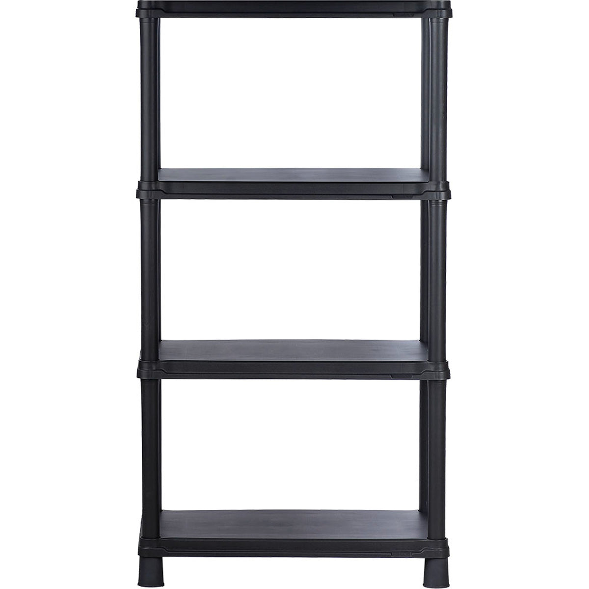 Estante Rimax Solido Negro 71.4x134cm de Cuatro Niveles