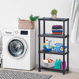 Estante Rimax Solido Negro 71.4x134cm de Cuatro Niveles