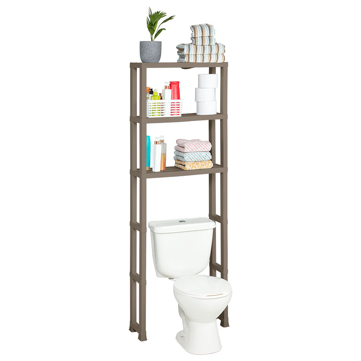 Organizador de Baño Rimax Moca 61.5x171.8cm con Tres Entrepaños