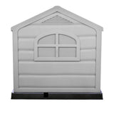 Casa para Perro Rimax Gris y Terracota 90x89cm para Perros Medianos y Grandes