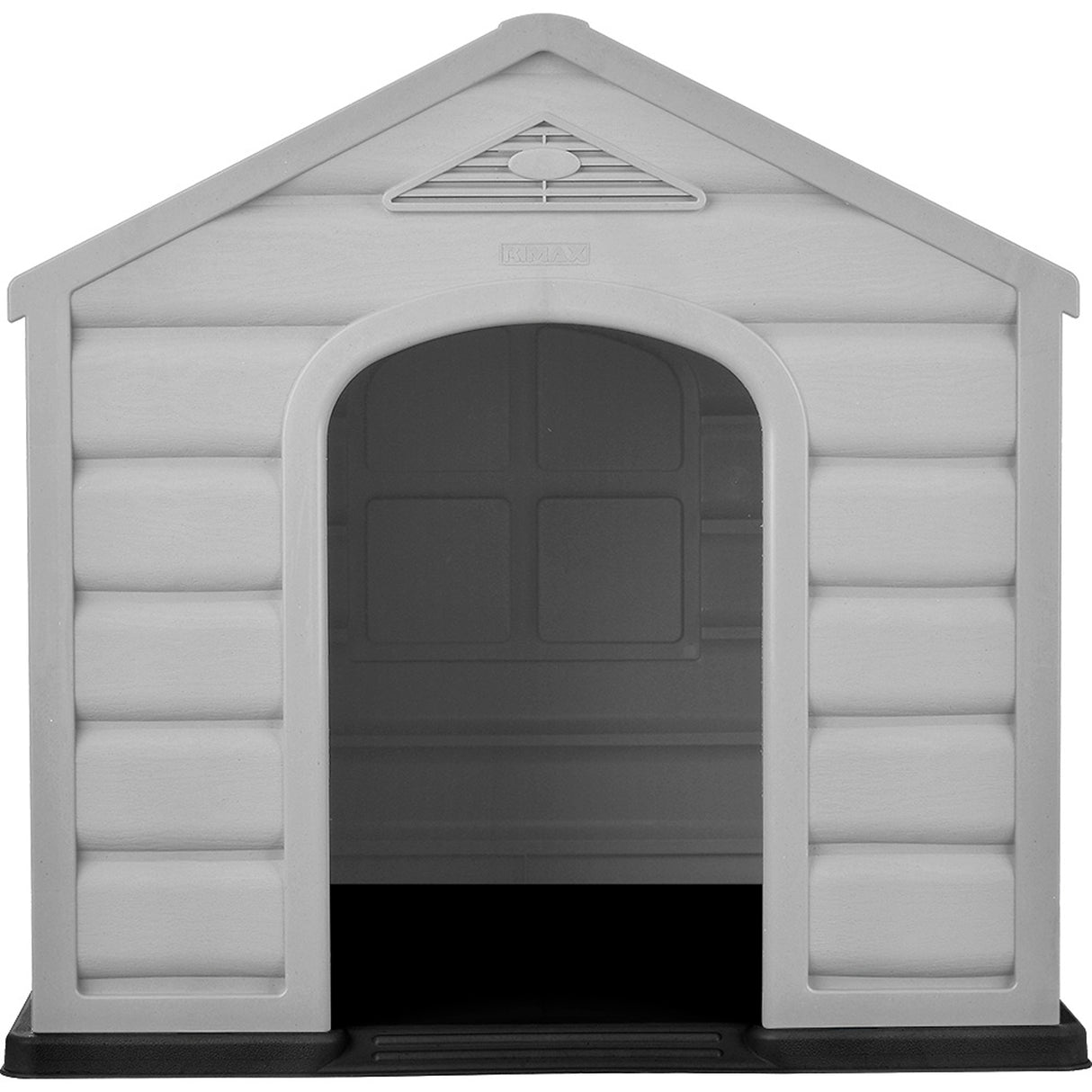 Casa para Perro Rimax Gris y Terracota 61x58.5cm para Perros Pequeños