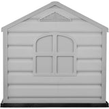 Casa para Perro Rimax Gris y Terracota 61x58.5cm para Perros Pequeños