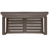 Sofá Rimax Barú Moca 131.4x74.6cm de Dos Puestos con Apoya Brazos