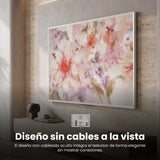 Televisor Challenger Google TV Blanco Mate 146.3x94cm Smart de 65" Pulgadas QLED 4K