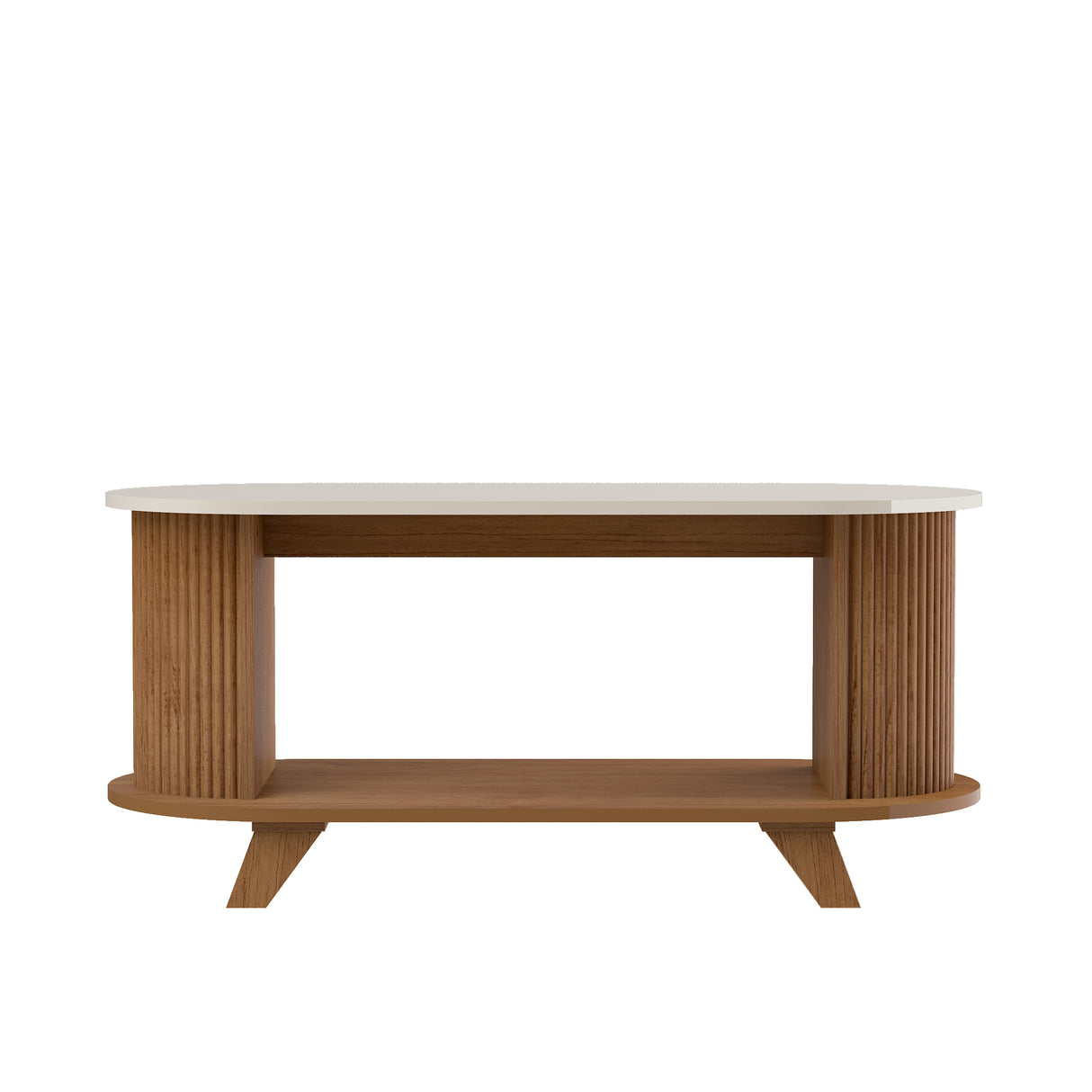 Mesa de Centro Vivaldi Café y Beige 100x45.5cm Rectangular