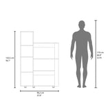 Alacena Aldan Blanco 96.2x142.5cm con Tres Puertas