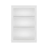 Estantería Classic Blanco 74.9x108.2cm Rectangular con Tres Compartimientos y con Dos Entrepaños