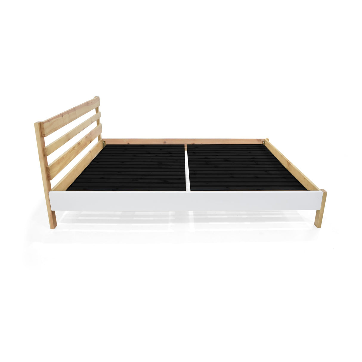Cama Cincinnati Matiz Natural 146x77.5cm para Colchón Doble 140 X 190 Cm con Cabecero