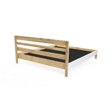 Cama Cincinnati Matiz Natural 146x77.5cm para Colchón Doble 140 X 190 Cm con Cabecero