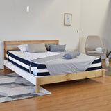 Cama Cincinnati Matiz Natural 166x77.5cm para Colchón Queen 160 X 190 Cm con Cabecero