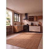 Cocina Bahamas Almendra y Blanco Apagado 120x163.5cm con Cuatro Puertas sin Mesón y Sin Estufa