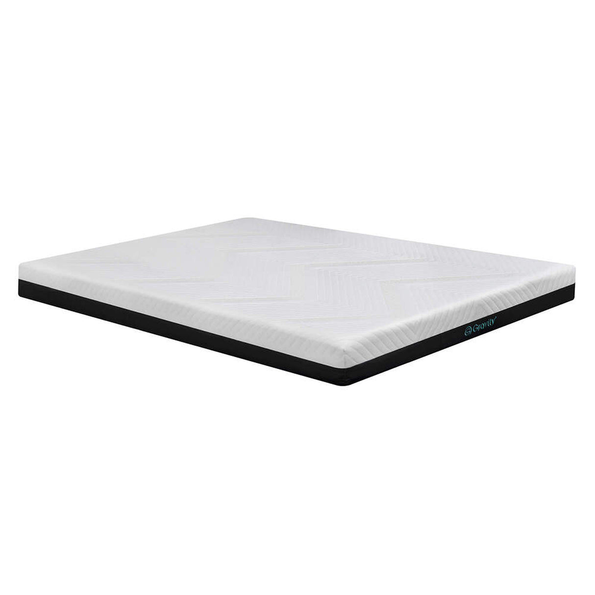 Combo Colchón Enrollado Gravity E15 Blanco Sencillo 100 X 190 Cm Ortopedico Firmeza Medio con Una Almohada Orbital Dream y Un Protector de Colchón