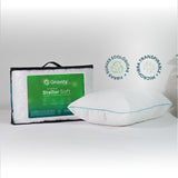 Combo Colchón Enrollado Gravity E15 Blanco Sencillo 100 X 190 Cm Ortopedico Firmeza Medio con Una Almohada Stellar Soft y Un Protector de Colchón