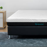 Colchón Enrollado Gravity E18 Blanco Semidoble 120 X 190 Cm Ortopedico Firmeza Firme