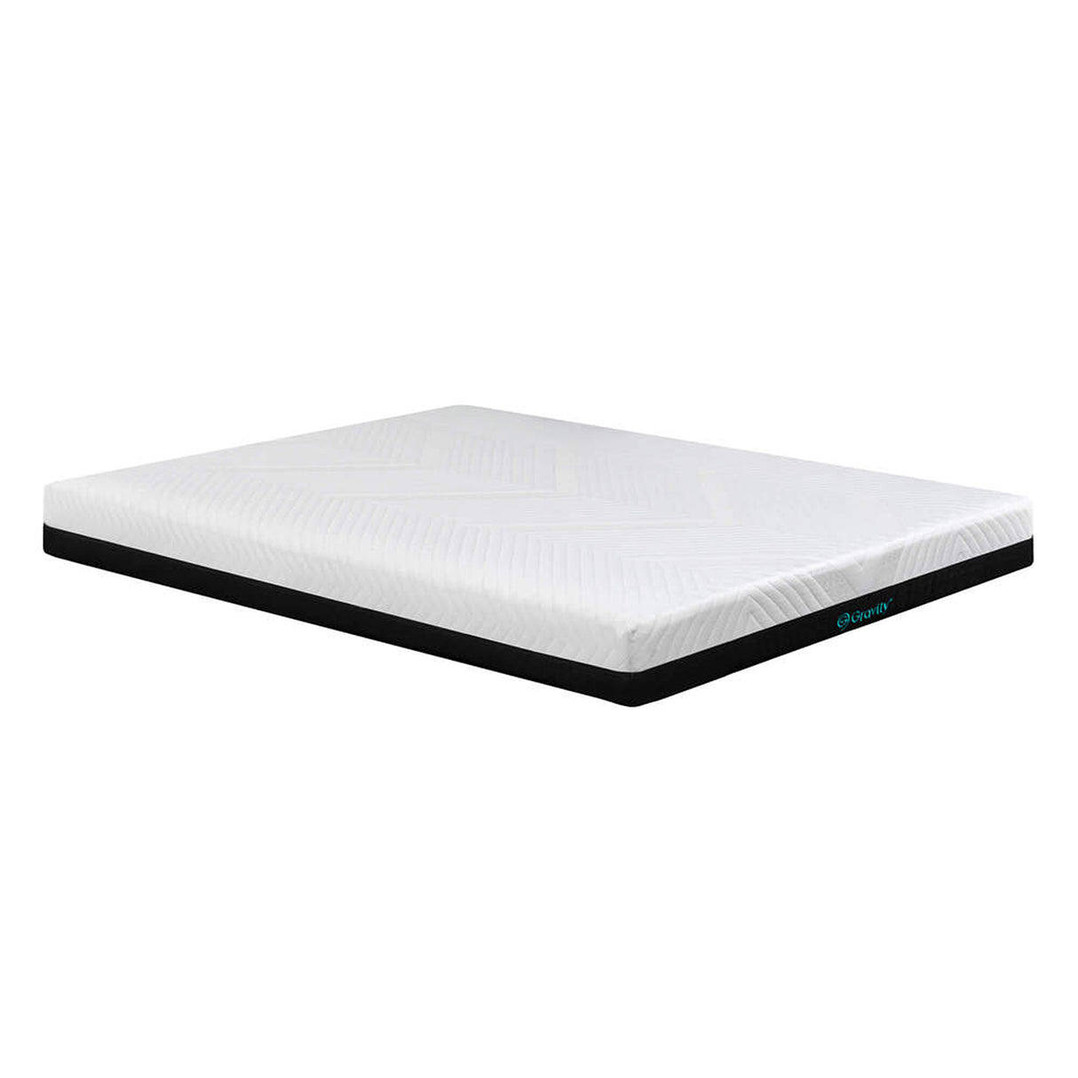 Combo Colchón Enrollado Gravity E18 Blanco Semidoble 120 X 190 Cm Ortopedico Firmeza Firme con Dos Almohadas Orbital Dream y Un Protector de Colchón