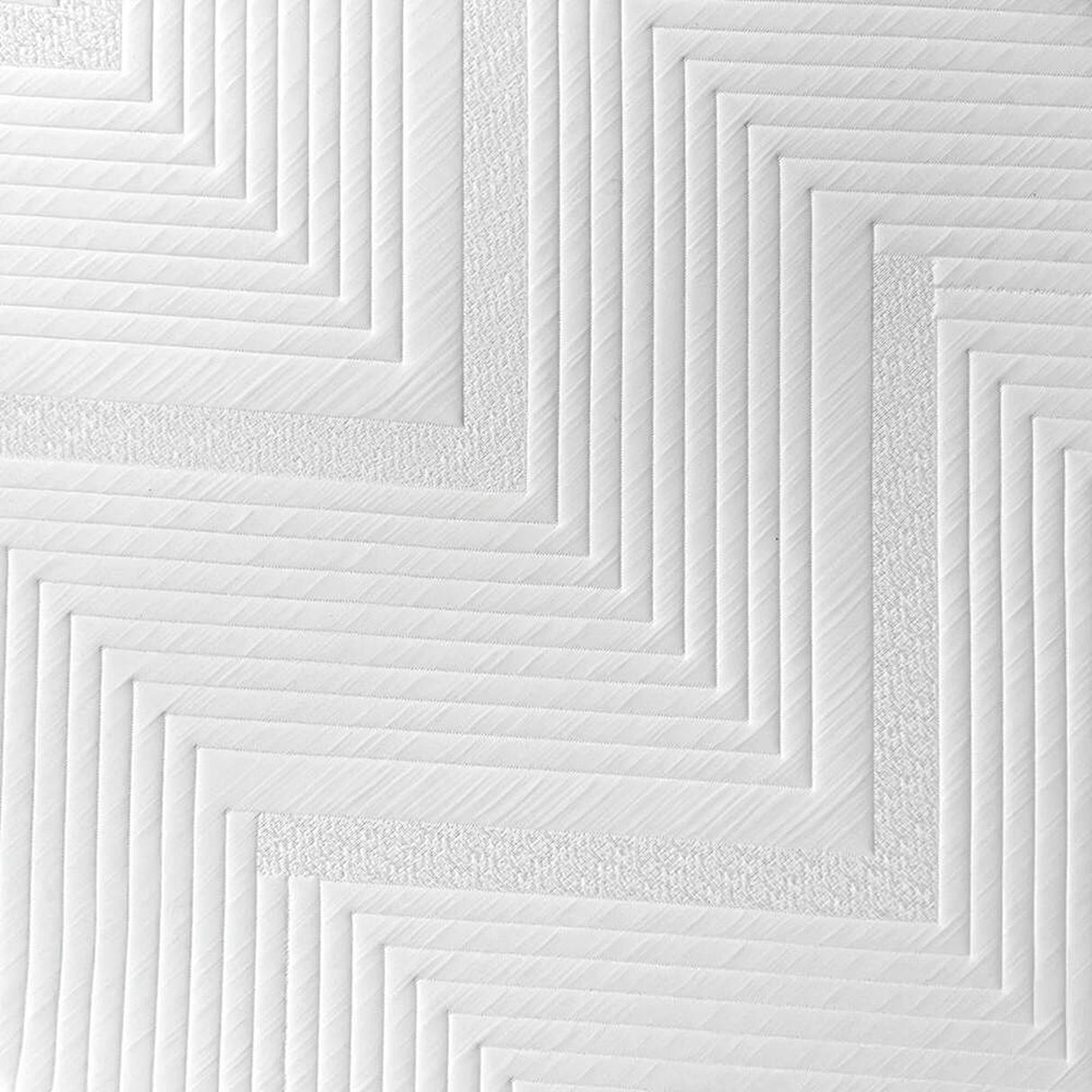 Combo Colchón Enrollado Gravity E18 Blanco Doble 140 X 190 Cm Ortopedico Firmeza Firme con Dos Almohada Stellar Soft y Un Protector de Colchón