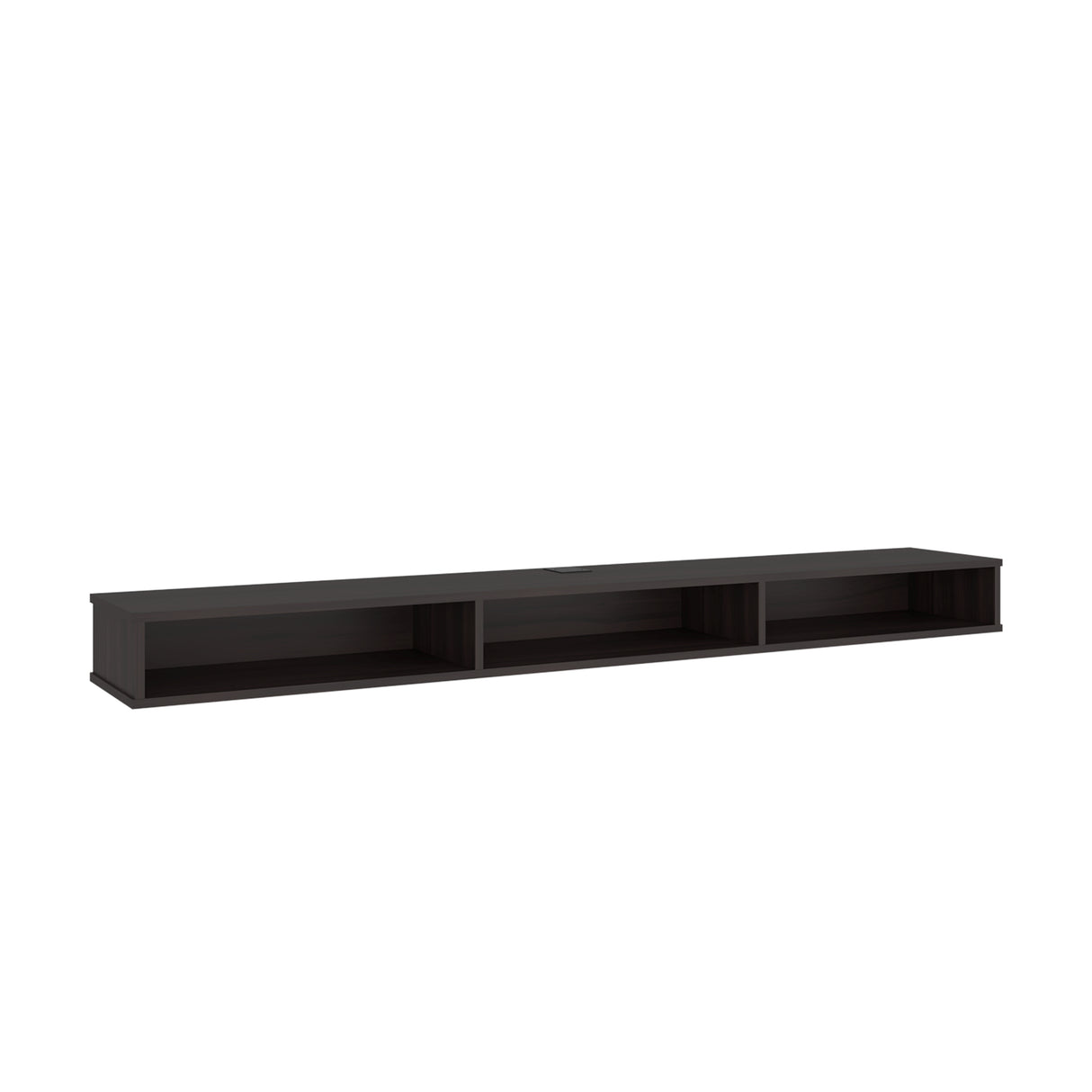 Rack de TV Luft Nogal 180x15cm para TV Hasta 75" Pulgadas y con Tres Compartimientos